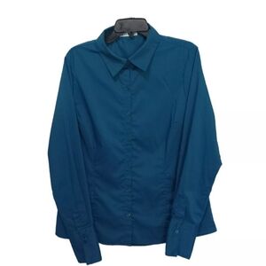 Women's top shirt long sleeve green